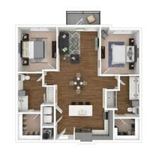 B2 1351 floor plan