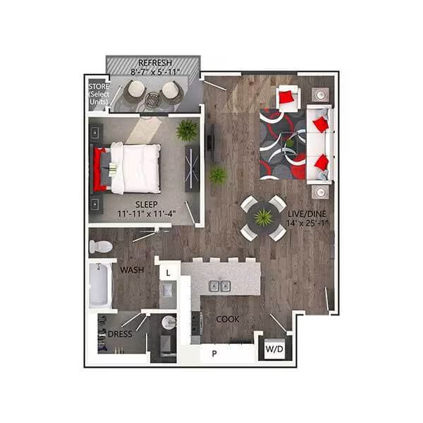 Amarillo 4205 floor plan