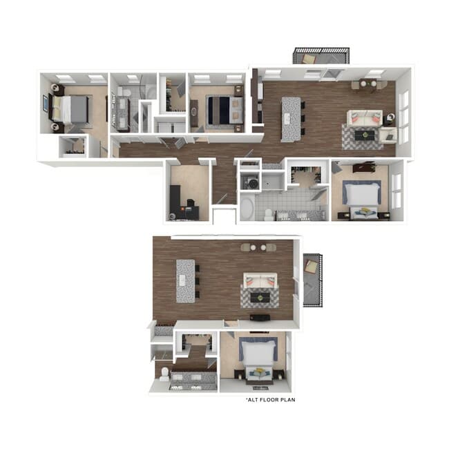 Unit 4101 4101 floor plan