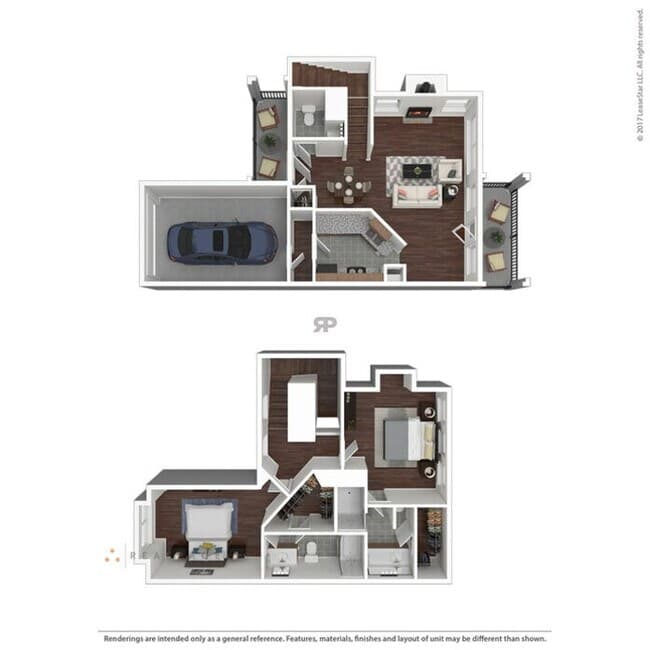Unit 2124M 2124M floor plan