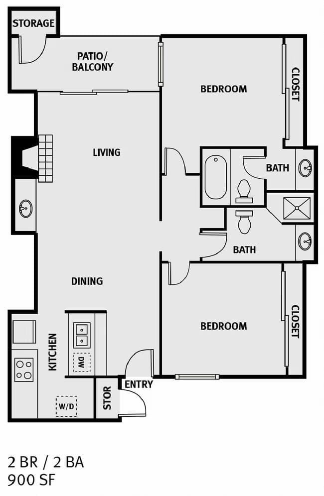 Unit 225 126 floor plan
