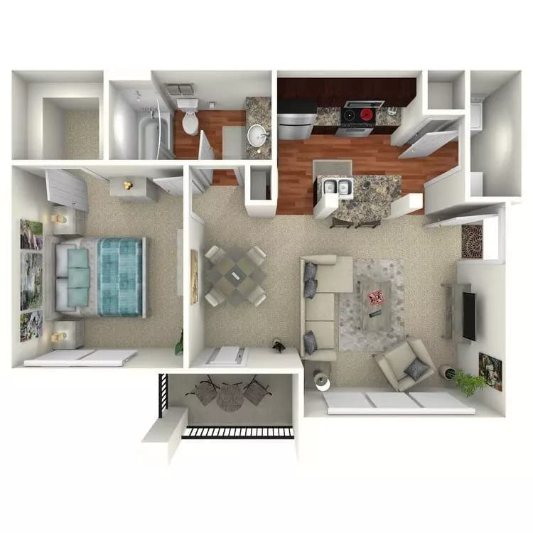 Unit 1037 1037 floor plan