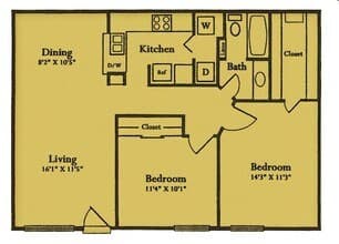 B1 2406 floor plan