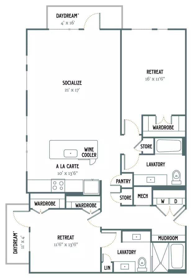 Unit 168 168 floor plan