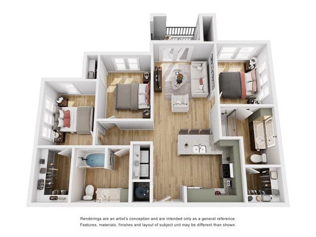 Unit 3-4208 3-4208 floor plan