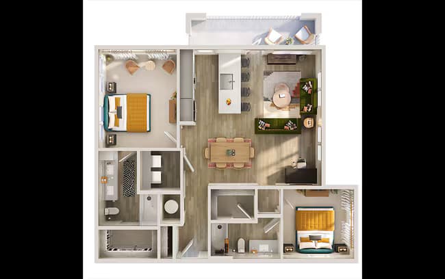 B4 3206 floor plan