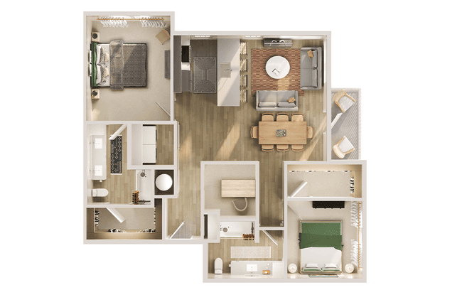 B6D 1426 floor plan