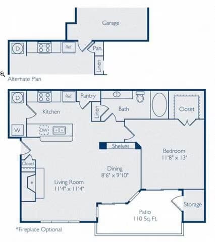 Unit 1322 1322 floor plan