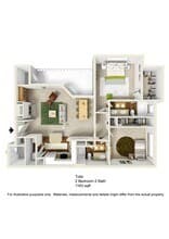 B3 Upgraded 1115 floor plan