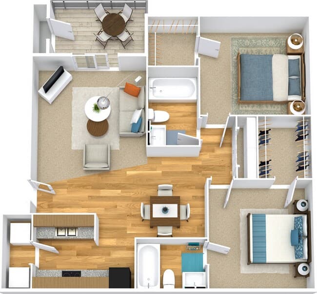 B1 2-212 floor plan