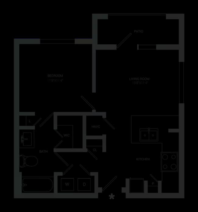 Unit 2315 2315 floor plan
