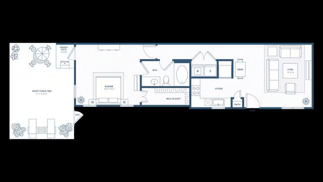 Unit Onyx-826 Ruri-6513 floor plan