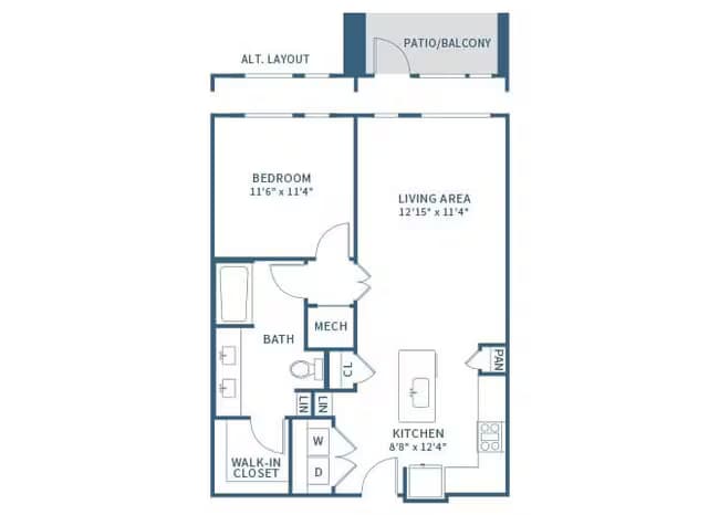 A4 ESSENTIAL LIVING 5053 floor plan
