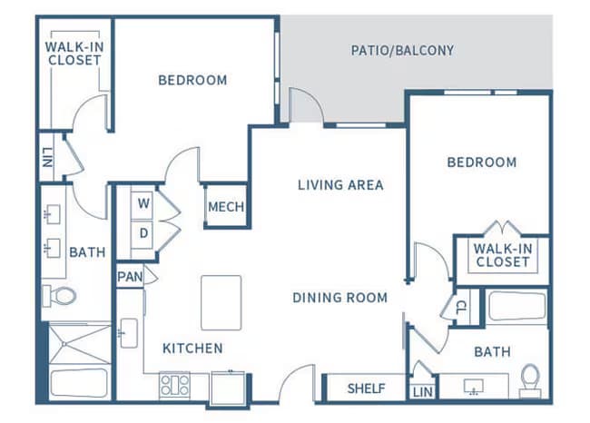 B3 1057 floor plan