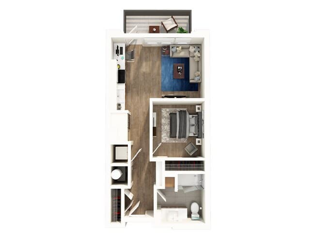 The 1972 One Rangers Way-715 floor plan