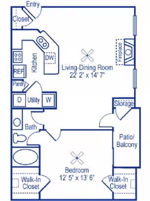 The Mast 1433 floor plan