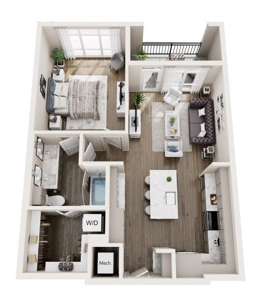 Unit 246 333 floor plan