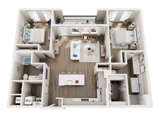 B5A 420 floor plan