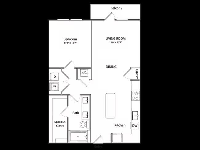 Unit 5204 5204 floor plan