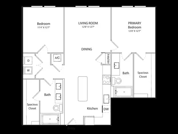 B1-AH 60 3309 floor plan