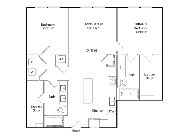 Unit 3310 3310 floor plan