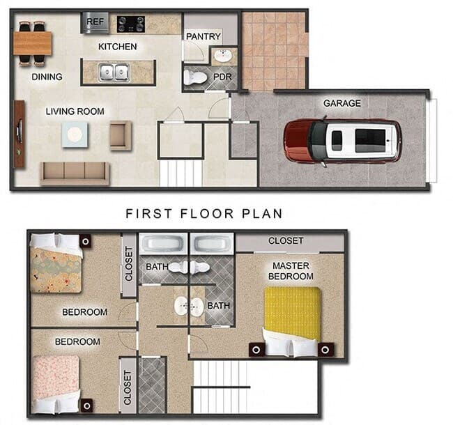 C2TH D9812 floor plan