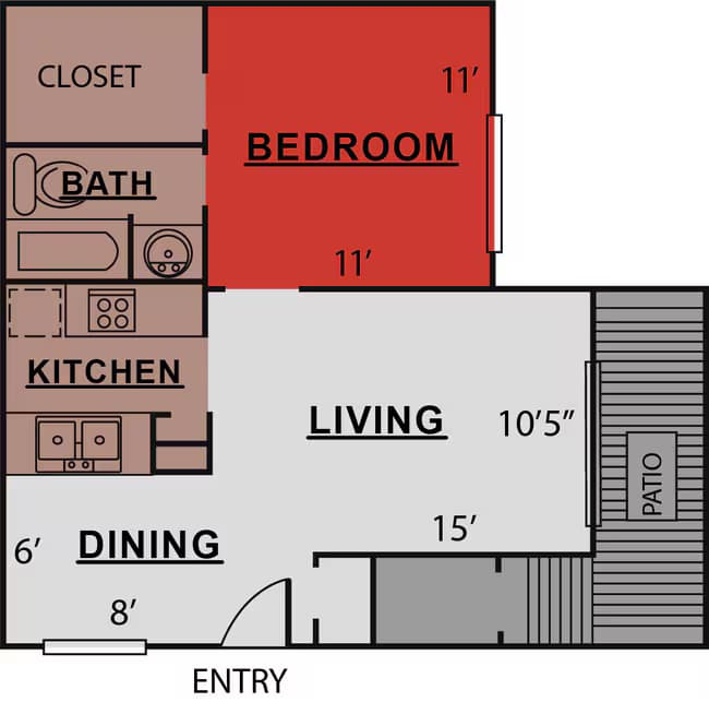 Unit 1015 1015 floor plan
