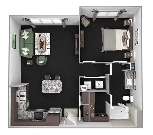 A4 2105 floor plan
