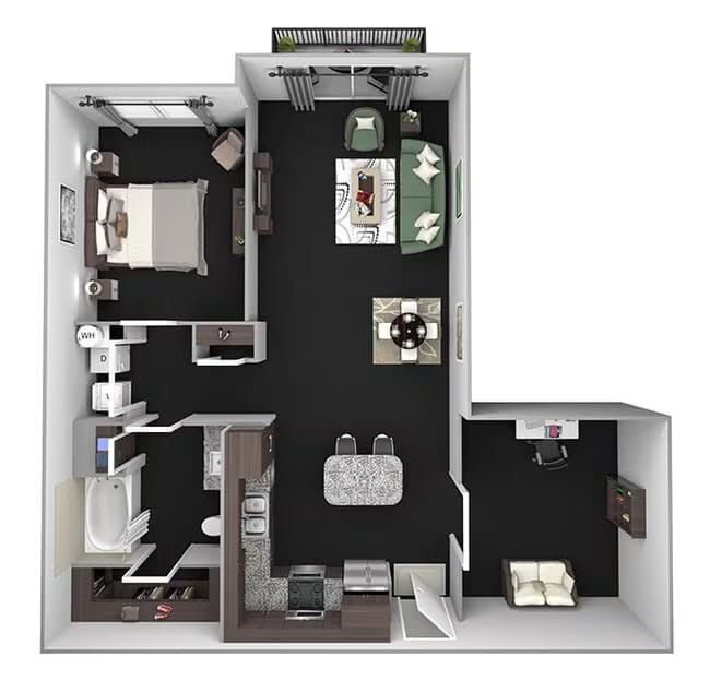 Unit 1118 1118 floor plan