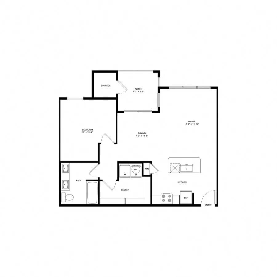 Unit 3110 3110 floor plan