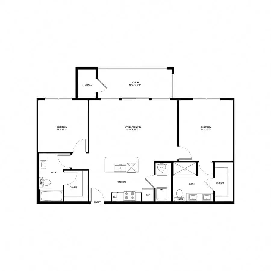 B1 1111 floor plan