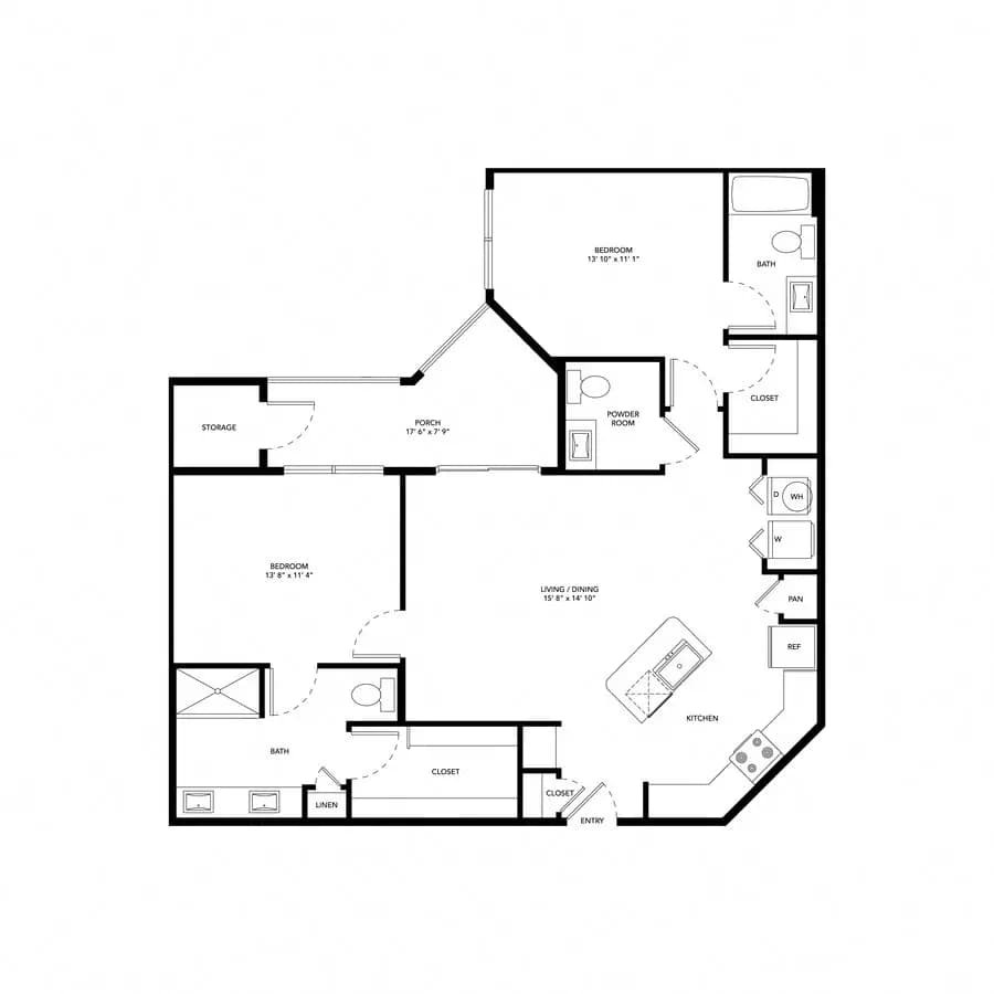 B1 2417 floor plan