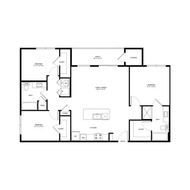 Unit 1022 1022 floor plan