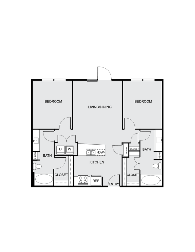 Unit 1416 1416 floor plan