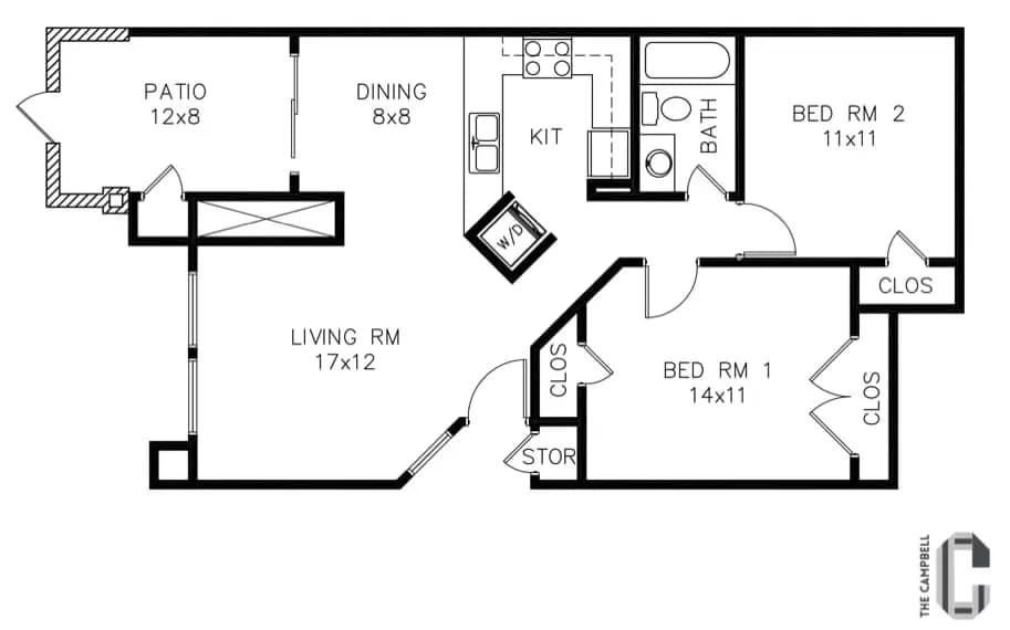 B1 1612 floor plan