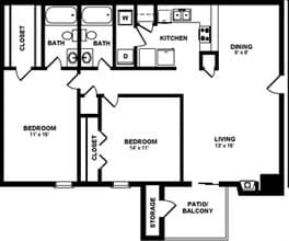 B1 1626 floor plan