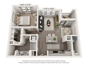 A3 6320 floor plan