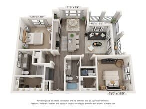 B4 1212 floor plan