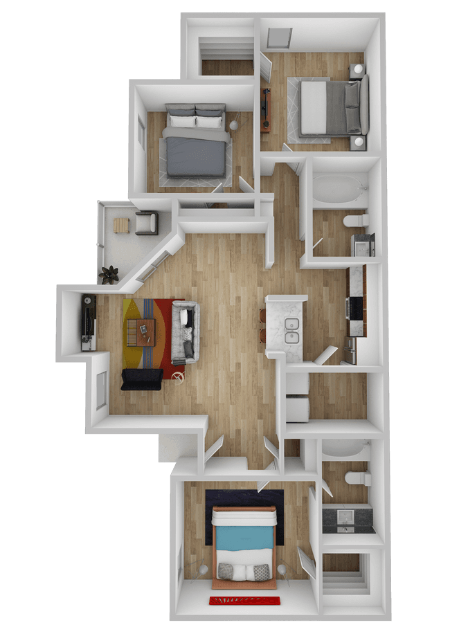 C1 167 floor plan