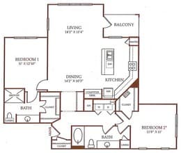 B2 3302 floor plan