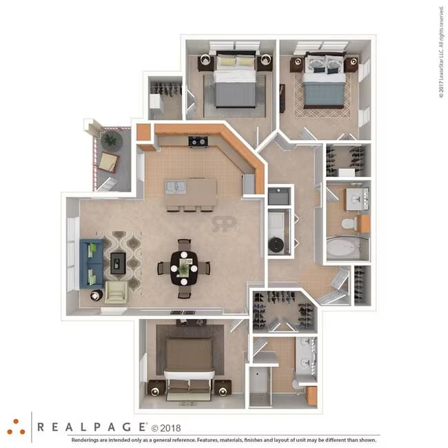 Unit 3107 9107 floor plan