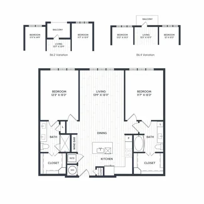 Unit 1407 1407 floor plan