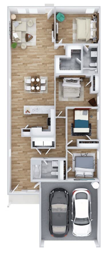 Unit 9132FDL 9132FDL floor plan
