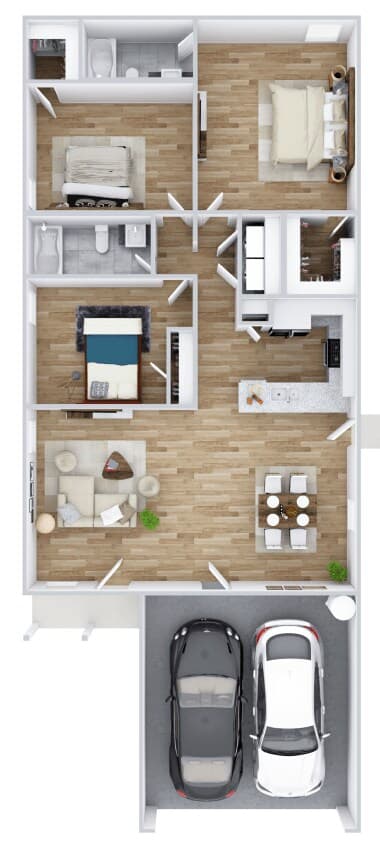Unit 9213FDL 9213FDL floor plan