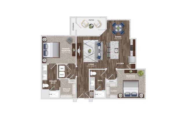 B2 1101 floor plan