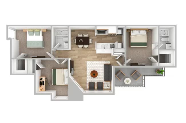 Unit 1063 1063 floor plan