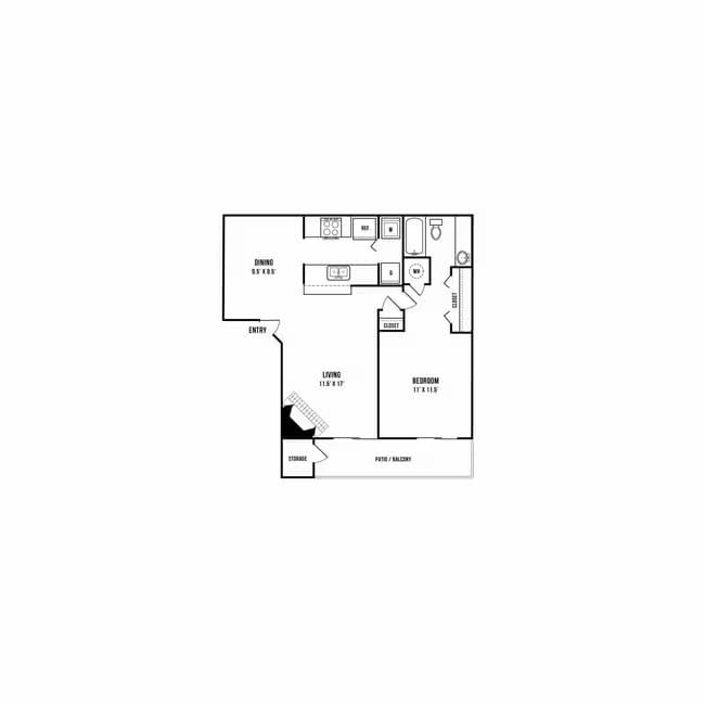 Unit 708 708 floor plan