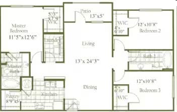 Unit 0319 0319 floor plan