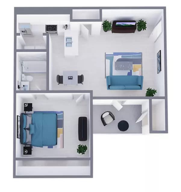 Unit 206 206 floor plan