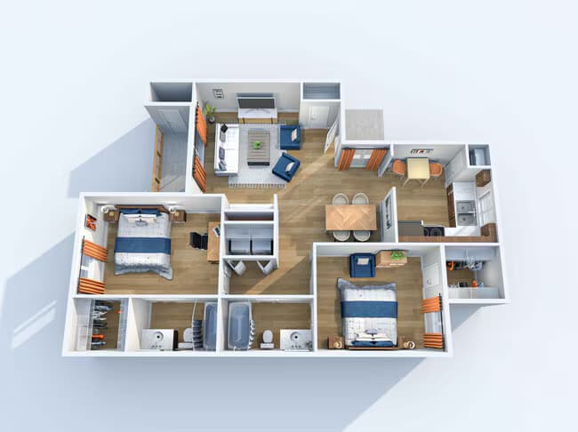 Unit 2604 2604 floor plan